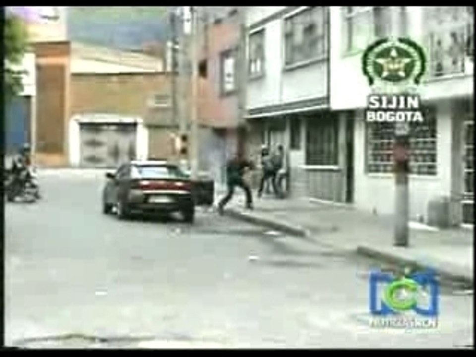 Tiroteo policia bogota