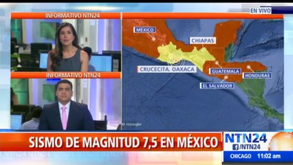 Fuerte sismo en México deja dos muertos y pánico en medio de la pandemia