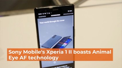 Sony Mobile's Xperia 1 Tech
