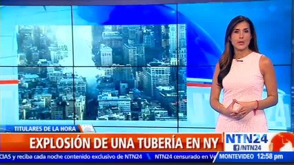 Explosión de una Tubería en Nueva York