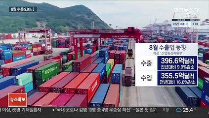 수출 6개월째 위축…"반등시점 예측 어려워"