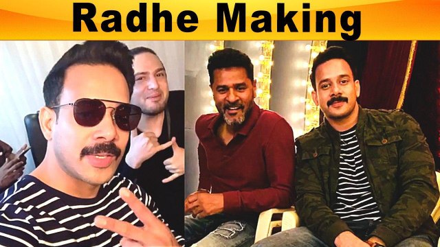 Bharath Niwas Throwback video from Set of Radhe • Salman Khan, Prabhudeva