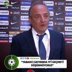 Murat Cavcav: "Yabancı sayısında 11'i geçmeyi düşünmüyoruz"
