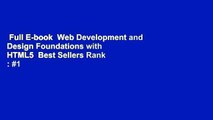 Full E-book  Web Development and Design Foundations with HTML5  Best Sellers Rank : #1