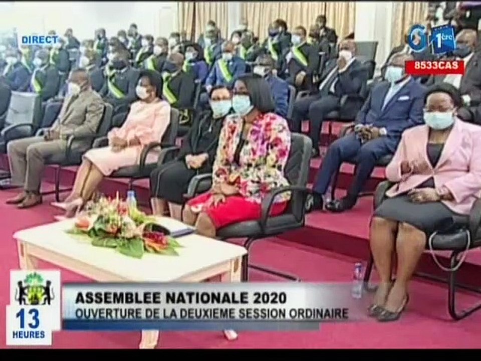RTG / Discours officiel du Président de l’assemblée nationale lors de l’ouverture de la deuxième session ordinaire