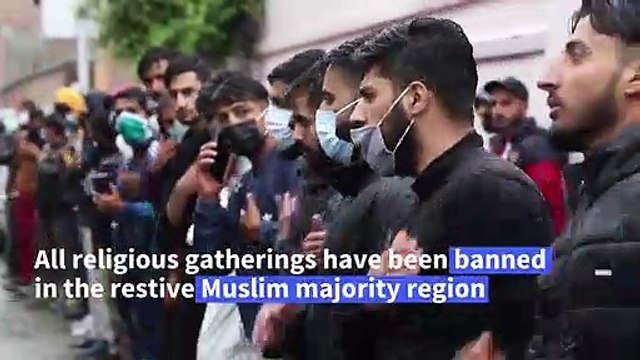 Indian forces clash with Kashmir Muslims marking holy month