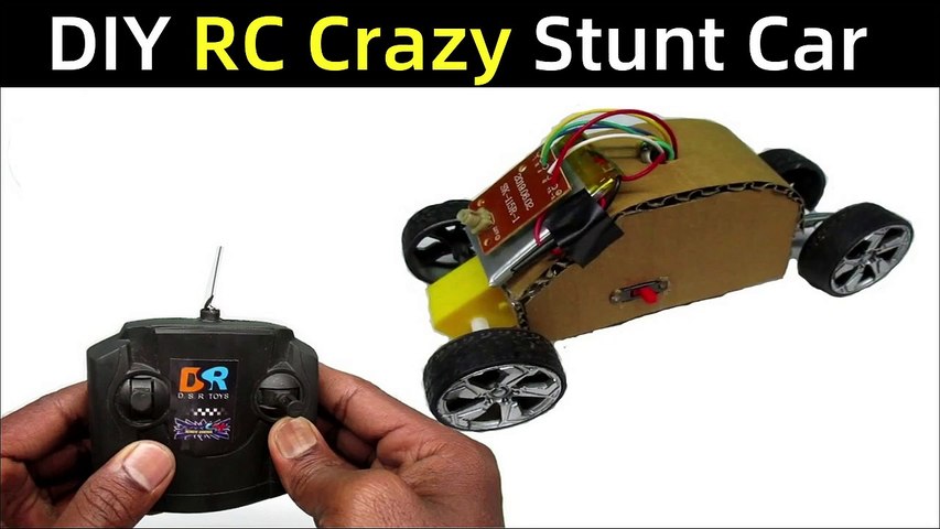 DIY Simple Remote Control Car | RC Stunt Car | Cardboard Car Model | How to  Make RC Car At Home with Cardboard - video Dailymotion