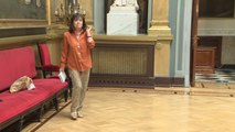 Rueda de prensa de Cristina Narbona en el Senado