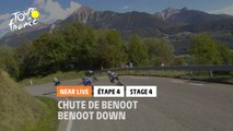 #TDF2020 - Étape 4 / Stage 4 - Benoot chute ! Benoot down !