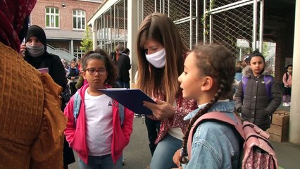 "Notre école nous a beaucoup manqué!": à Lille, des écoliers heureux de se retrouver