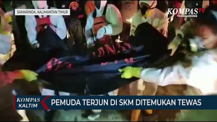 Pemuda Terjun Di Sungai Karang Mumus Ditemukan Tewas