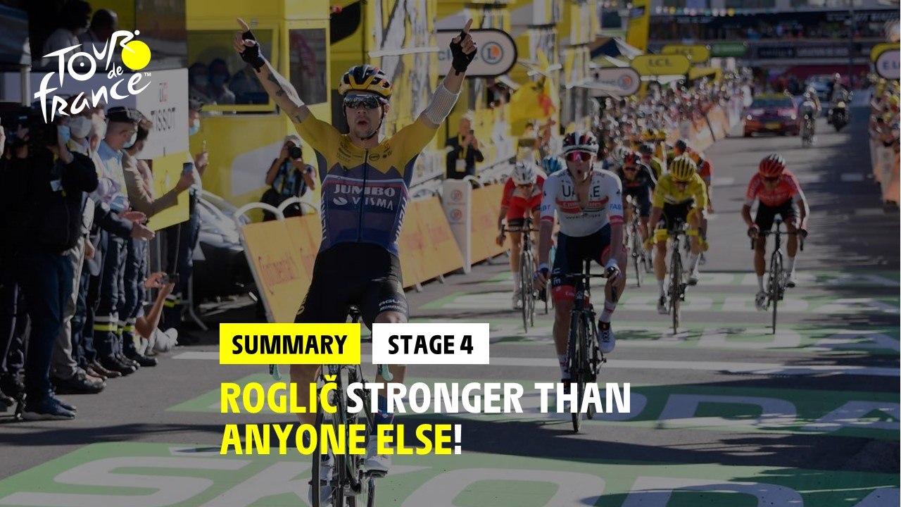 #TDF2020 - Stage 4 - Highlights