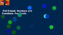 Full E-book  Numbers and Functions  For Kindle
