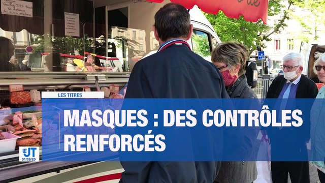 A la Une : Une rentrée des classes covidées dans la Loire / Le port du masques obligatoire dans les entreprises / Des contrôles renforcés et des amendes qui s'alourdissent / la Foire de Saint-Etienne aura-t-elle lieu ?