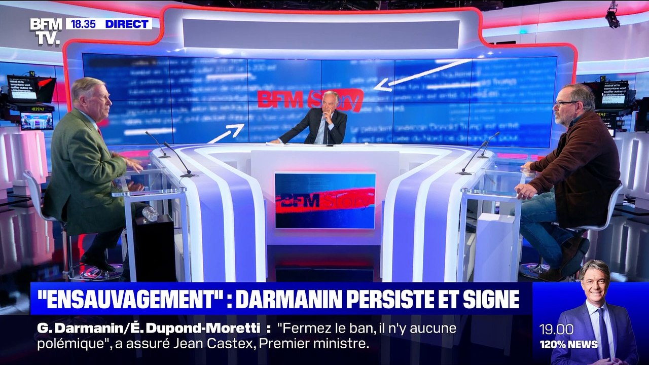Story 5 : Éric Dupond-Moretti tacle Gérald Darmanin sur le terme "ensauvagement" - 01/09