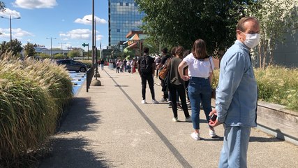 Rennes. 400 personnes se sont faites tester au Covid-19 aux abords du centre Alma.