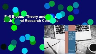 Full E-book  Theory and Method in Socio-Legal Research Complete