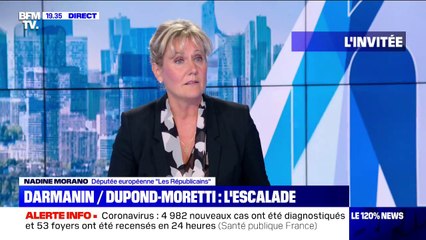Nadine Morano: "Ceux qui cassent, il faut qu'ils réparent"