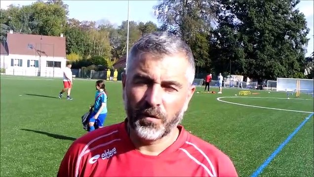 Interview Willy Dablin : reprise de l'entrainement U8 - Saison 2020/2021