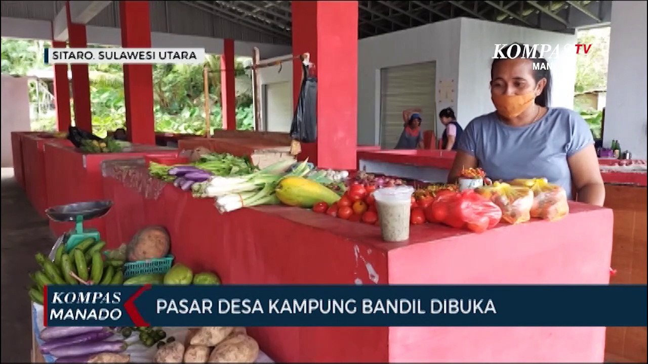 Pasar Desa Kampung Bandil Mulai Beroperasi