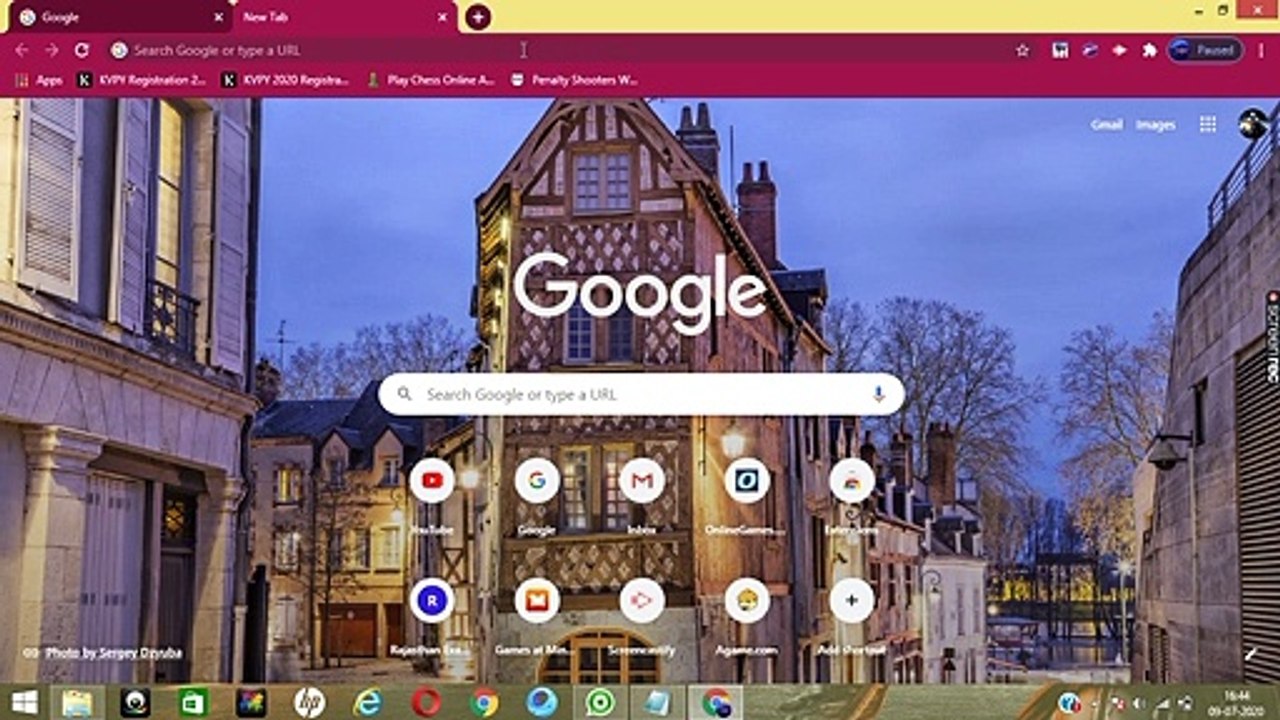 How To Change Background On Google Chrome | Change Google Chrome Background