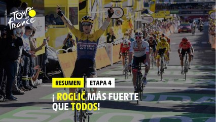 #TDF2020 - Etapa 4 - Resumen de etapa