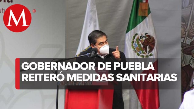 Llama Barbosa a poblanos no caer en excesos durante festejos patrios