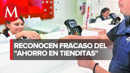 Ahorro voluntario en tienditas, sin éxito luego de 3 años