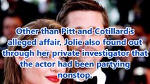 Angelina Jolie learned about Brad Pitt marion cotillard's affair after hiring a private investigator