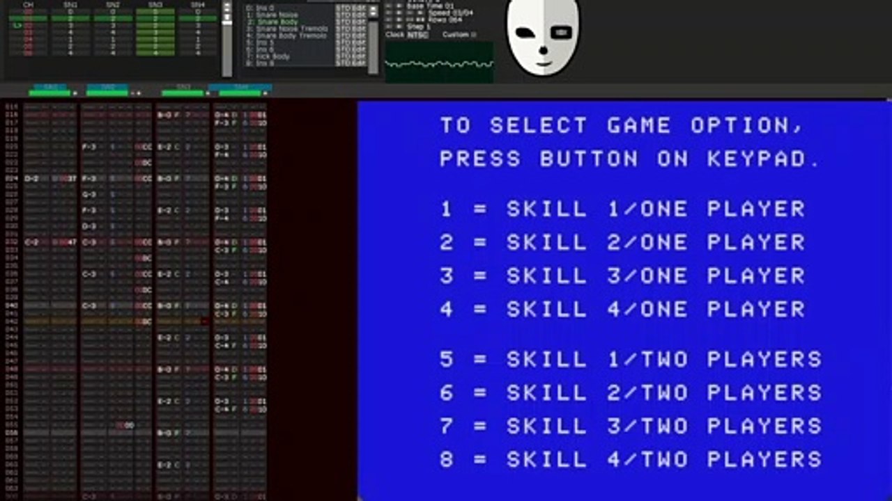 Replacing the ColecoVision Mousetrap OST - Title Theme