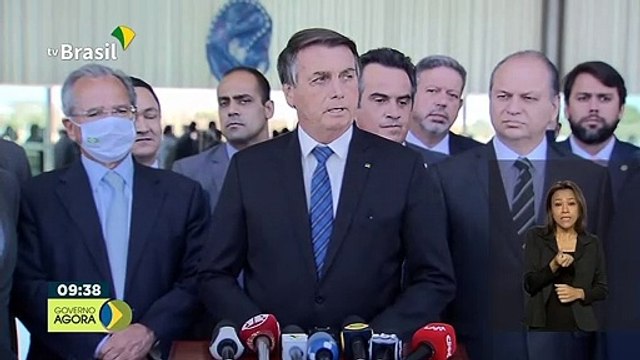 Bolsonaro fala sobre prorrogação do auxílio emergencial