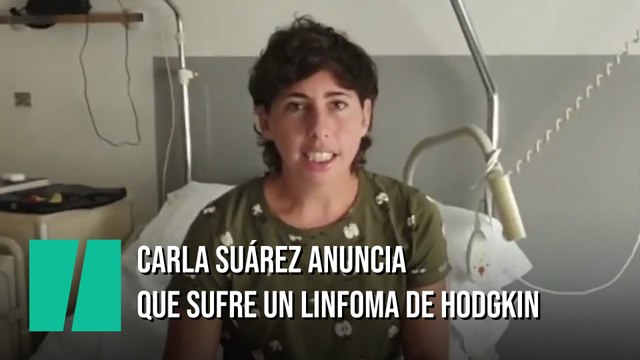 La tenista Carla Suárez anuncia que sufre un linfoma de Hodgkin