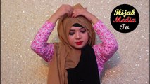 How To Wear Short Hijab For Full Body Coverage  Layer Hijab tutorial with Niqab