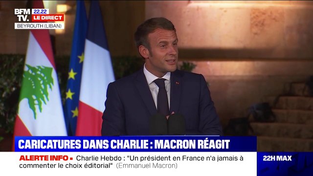 Emmanuel Macron sur Charlie Hebdo: Demain, nous aurons tous une pensée pour les victimes lâchement abattues