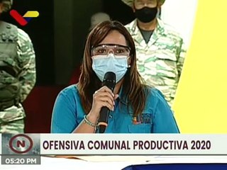 Gabriela Jiménez: Más de 120 rubros se producen en conucos comunales de la agricultura urbana