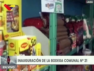Inauguradas Bodegas Comunales N° 21 y 22 en el estado Lara