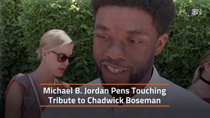 Michael B. Jordan Honors Chadwick Boseman