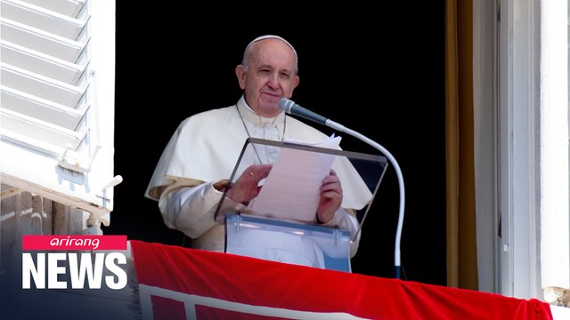 Pope Francis urge nations to fight global warming