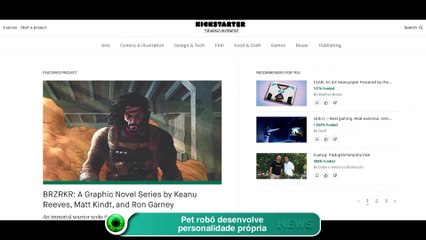 Pet robô desenvolve personalidade própria