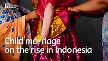 Indonesia sees increase in child marriages due to poverty, school closures