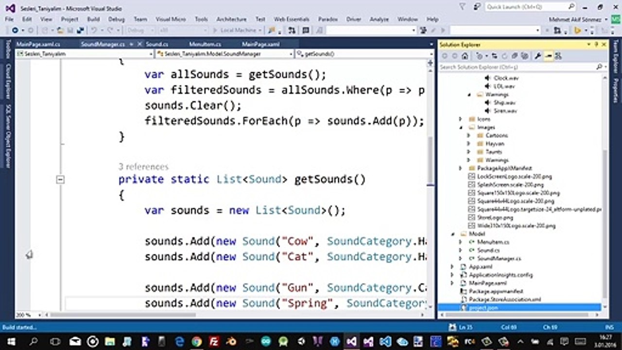WİNDOWS 10 UYGULAMA GELİŞTİRME: 13. Uygulamanın Windows Mağazasına Aktarılması