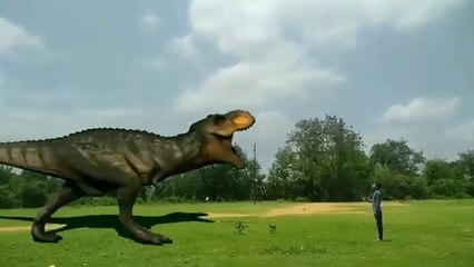 jurassic world in real life ।। jurassic world in real life t-rex chase