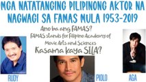 FILIPINO FAMAS BEST ACTOR 1953-2019