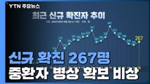 어제 신규 확진 267명...국내발생 253명, 해외유입 14명 / YTN