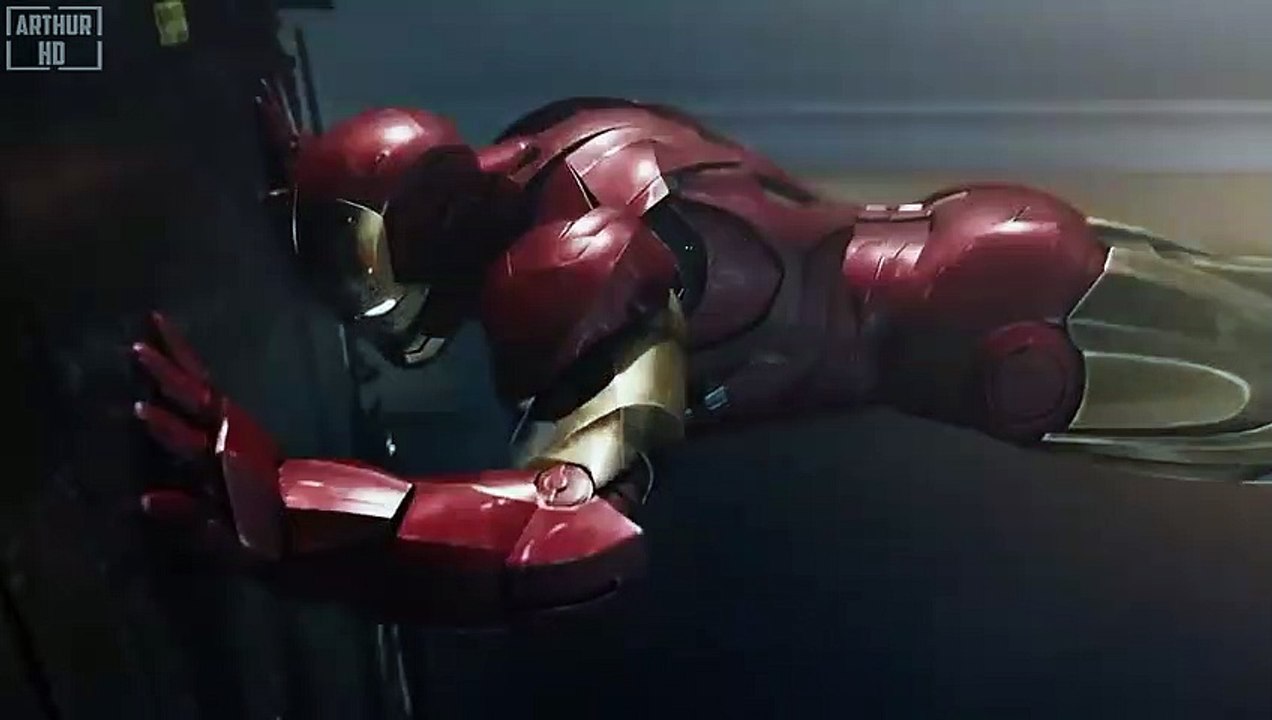Iron Man repara el Helitransporte //  The Avengers (2012) movie clip HD