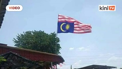 Sudah 63 tahun merdeka, kenapa masih pasang bendera terbalik - KP Johor