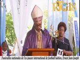 Funérailles nationales de l'ex joueur international de football haïtien, Ernest Jean Joseph