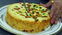 Eggless Sooji Cake recipe - Rava Cake banane ki vidhi - Nisha Madhulika - Rajasthani Recipe - Best Recipe House