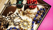 Important Tips For Buying Vintage Jewelry Online