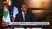 Emmanuel Macron défend «la liberté de blasphémer» en France à propos de la republication par Charlie Hebdo des caricatures de Mahomet